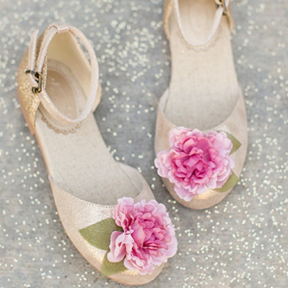 Floral Flats for Girls